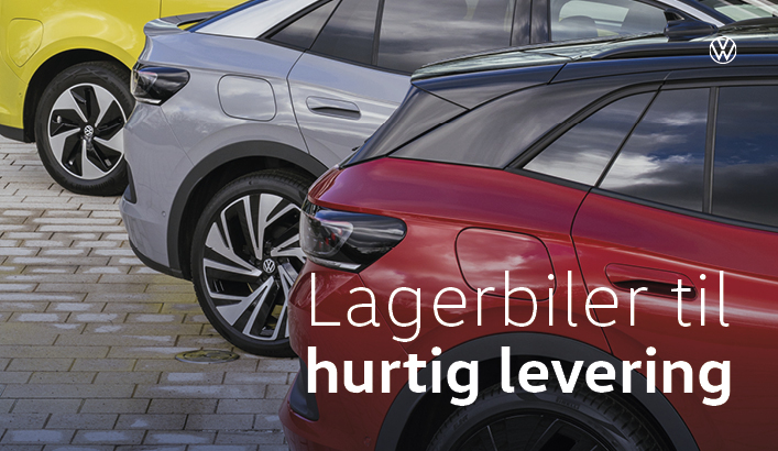  Lagerbiler til hurtig levering